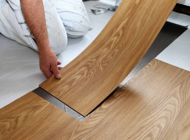 luxury vinyl plank flooring installation